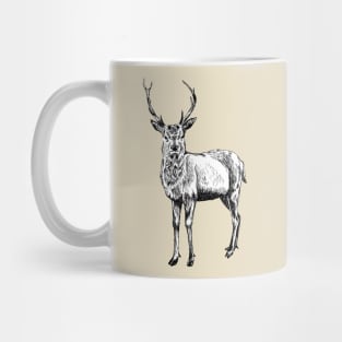 Deer Print Mug